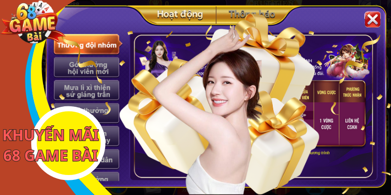 Khuyến Mãi 68 Game Bài