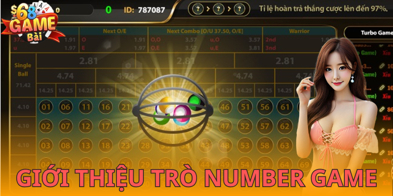 Khái quát trò chơi number game 68 Game Bài